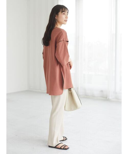 Sugar spoon(シュガースプーン)の「・SUGAR SPOON コットンニットリブパンツ*(その他パンツ・レディース・ブラック/ベージュ/ピンク/グリーン系その他2・FREE)」の11枚目の写真