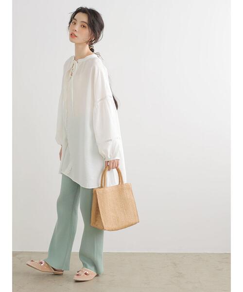 Sugar spoon(シュガースプーン)の「・SUGAR SPOON コットンニットリブパンツ*(その他パンツ・レディース・ブラック/ベージュ/ピンク/グリーン系その他2・FREE)」の13枚目の写真