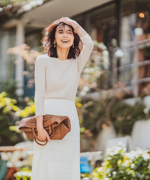 MAISON N.H PARIS（メゾンエヌアッシュパリ）の「【MAISON N.H PARIS(メゾン・エヌ・アッシュ・パリ)】ラフィアトート（トートバッグ・レディース・ブラック/ブラウン・FREE）」の15枚目の写真