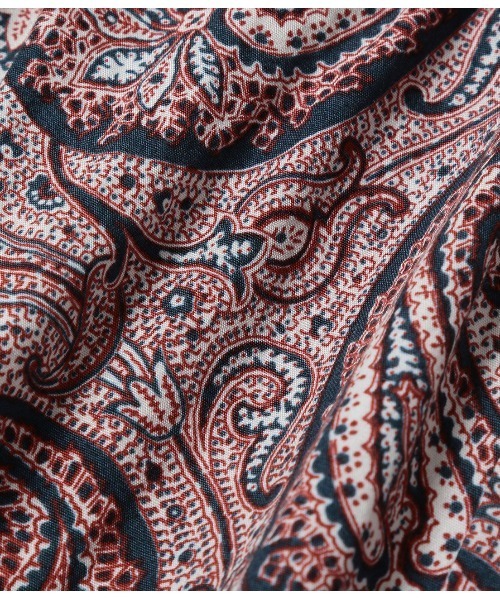 ADAM ET ROPE'(アダムエロペ)の「ペイズリーブロード テーパードイージーパンツ(その他パンツ・メンズ・ブラウン系その他/レッド系その他・M/L)」の10枚目の写真