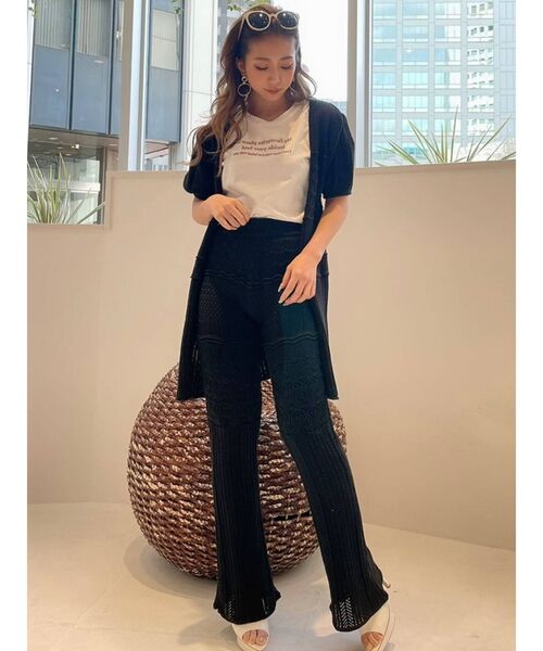 RESEXXY（リゼクシー）の「鈎針風パンツ【セットアップ着用可能】（その他パンツ・レディース・ホワイト/ブラック/ピンク・FREE）」の16枚目の写真