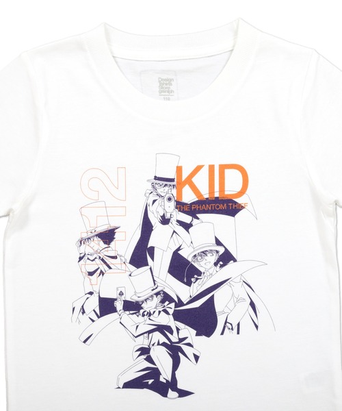 怪盗キッド 名探偵コナン コラボキッズtシャツ レモネード 怪盗キッド 名探偵コナン コラボキッズtシャツ レモネード