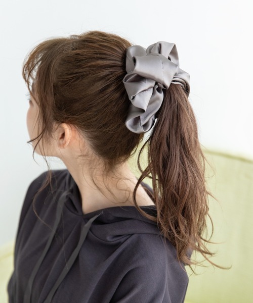 Mysa&Liina（ミーサリーナ）の「【ルームウェア】半袖パーカールームウェア【3点セット】（ルームウェア/パジャマ・レディース・チャコールグレー/ブラック/ベージュ/サックスブルー/ピンクベージュ・M/L）」の10枚目の写真