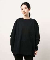 CONVERSE STARS | 袖スリットTシャツ(Tシャツ/カットソー)