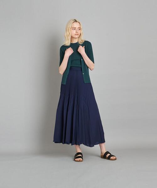 Steven Alan（スティーブンアラン）の「＜Steven Alan＞RIB V NECK CARDIGAN/カーディガン（カーディガン/ボレロ・レディース・ダークグリーン/ブラウン・FREE）」の11枚目の写真