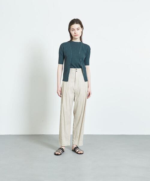 Steven Alan（スティーブンアラン）の「＜Steven Alan＞RIB V NECK CARDIGAN/カーディガン（カーディガン/ボレロ・レディース・ダークグリーン/ブラウン・FREE）」の10枚目の写真