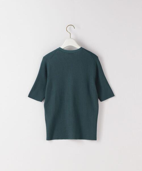 Steven Alan（スティーブンアラン）の「＜Steven Alan＞RIB V NECK CARDIGAN/カーディガン（カーディガン/ボレロ・レディース・ダークグリーン/ブラウン・FREE）」の13枚目の写真