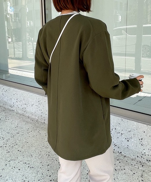 StyleSea（スタイルシー）の「ノーカラージャケット（ノーカラー