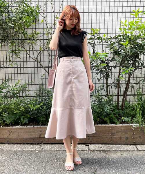 MAJESTIC LEGON（マジェスティックレゴン）の「petitメロウトップス（Tシャツ/カットソー・レディース・オフホワイト/グリーン/ライトグレー/ブラック・SMALL/MEDIUM）」の16枚目の写真