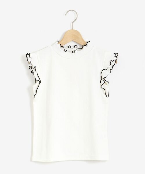 MAJESTIC LEGON（マジェスティックレゴン）の「petitメロウトップス（Tシャツ/カットソー・レディース・オフホワイト/グリーン/ライトグレー/ブラック・SMALL/MEDIUM）」の12枚目の写真