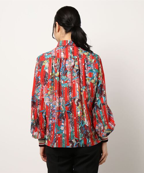 GOLDEN GOOSE（ゴールデングース）の「GOLDEN GOOSE Blouse with flower print / stripes（シャツ/ブラウス・レディース・マルチ・SMALL/MEDIUM/LARGE）」の7枚目の写真