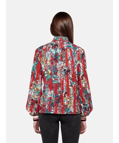 GOLDEN GOOSE（ゴールデングース）の「GOLDEN GOOSE Blouse with flower print / stripes（シャツ/ブラウス・レディース・マルチ・SMALL/MEDIUM/LARGE）」の3枚目の写真
