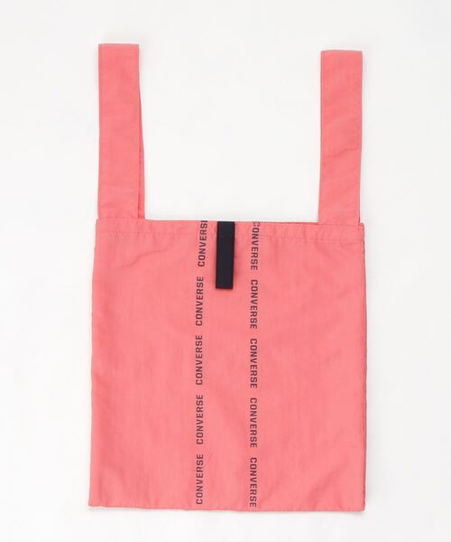 CONVERSE（コンバース）の「【CONVERSE/コンバース】COLOR PARTITION BAG/折りたたみバッグ（エコバッグ/サブバッグ・レディース・ブルー/ピンク/グレー/ブラック・FREE）」の4枚目の写真