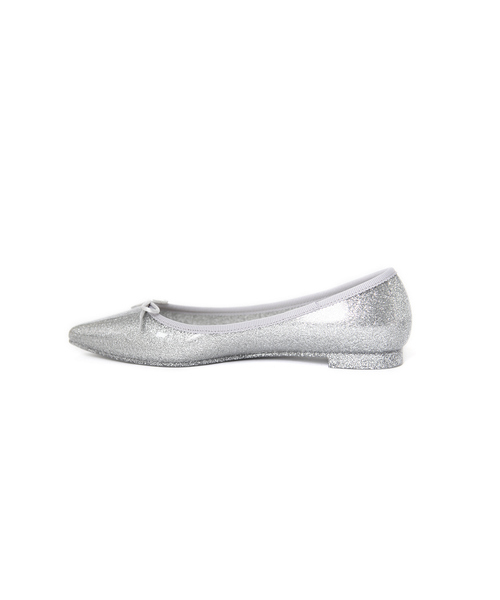 TEMPERATE(テンパレイト)の「★TEMPERATE 晴雨兼用 ポインテッドバレエシューズ(グリッター)(レインシューズ・レディース・シルバー・38/39/36/37)」の3枚目の写真