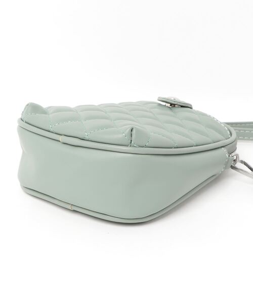 FUNALIVE（ファンアライブ）の「je crois soi ｷﾙﾃｨﾝｸﾞｺﾝﾊﾟｸﾄﾐﾆｼｮﾙﾀﾞｰﾊﾞｯｸﾞ（ショルダーバッグ・レディース・ブラック/ベージュ/グリーン・FREE）」の5枚目の写真