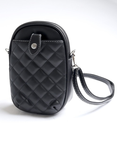 FUNALIVE（ファンアライブ）の「je crois soi ｷﾙﾃｨﾝｸﾞｺﾝﾊﾟｸﾄﾐﾆｼｮﾙﾀﾞｰﾊﾞｯｸﾞ（ショルダーバッグ・レディース・ブラック/ベージュ/グリーン・FREE）」の10枚目の写真