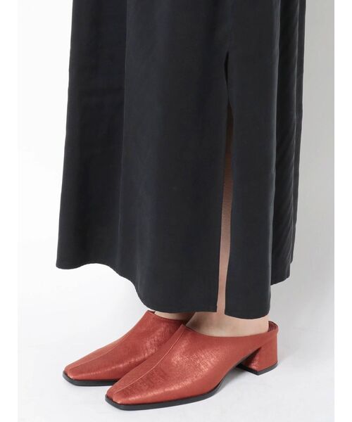 LAGUNAMOON(ラグナムーン)の「ウエストリボンナローマキシワンピース(ワンピース・レディース・ブラック/ネイビー/ブラウン・SMALL/MEDIUM)」の11枚目の写真