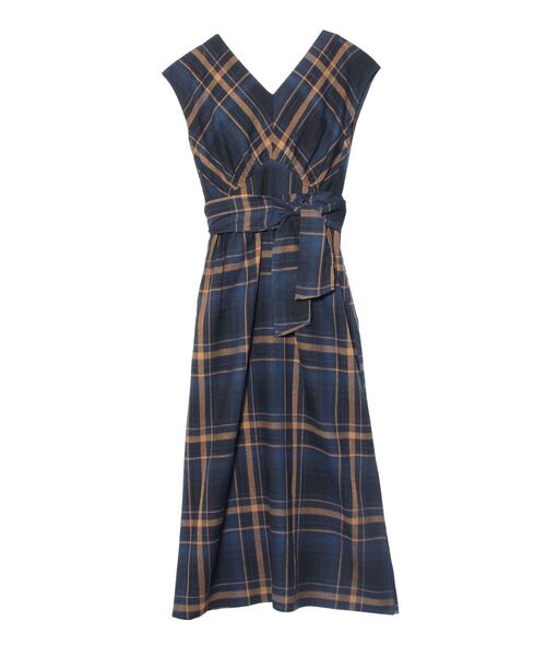 LAGUNAMOON(ラグナムーン)の「ウエストリボンナローマキシワンピース(ワンピース・レディース・ブラック/ネイビー/ブラウン・SMALL/MEDIUM)」の19枚目の写真