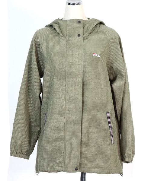 FILA(フィラ)の「【FILA/フィラ】UV スタイリッシュ マウンテンパーカー(マウンテンパーカー・レディース・ライトグレー/ブラック/ライトカーキ/ネイビー・LL/M/3L/S/L)」の6枚目の写真