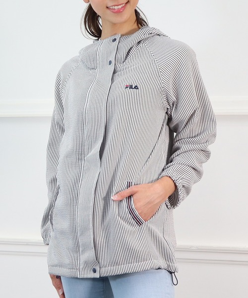 FILA(フィラ)の「【FILA/フィラ】UV スタイリッシュ マウンテンパーカー(マウンテンパーカー・レディース・ライトグレー/ブラック/ライトカーキ/ネイビー・LL/M/3L/S/L)」の16枚目の写真