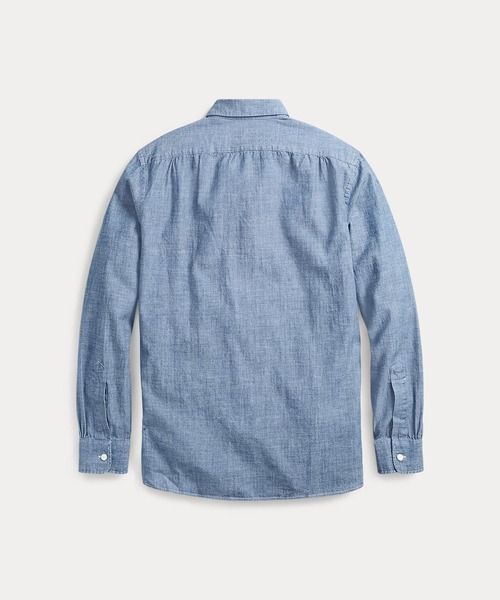 スリム フィット シャンブレー ドレスシャツ（ビジネスシャツ）｜RRL
