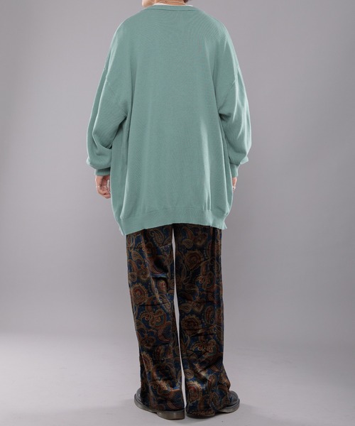 kutir（クティール）の「ペイズリー柄ベロアパンツ（その他パンツ・メンズ・ブラック/ダークブルー・SMALL/MEDIUM/LARGE）」の17枚目の写真