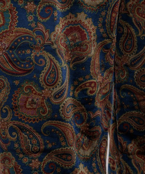 kutir（クティール）の「ペイズリー柄ベロアパンツ（その他パンツ・メンズ・ブラック/ダークブルー・SMALL/MEDIUM/LARGE）」の18枚目の写真