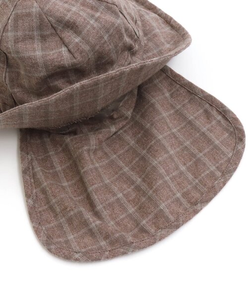 apres les cours（アプレレクール）の「まんまるアウトドアハット（ハット・キッズ・ブラウン/グレー・48/50/52/54）」の11枚目の写真