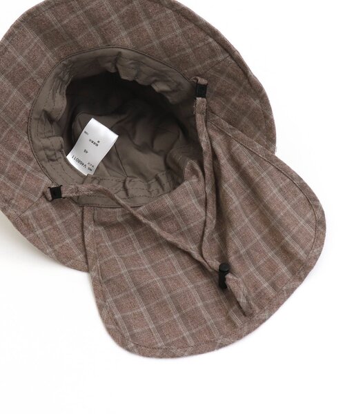 apres les cours（アプレレクール）の「まんまるアウトドアハット（ハット・キッズ・ブラウン/グレー・48/50/52/54）」の12枚目の写真