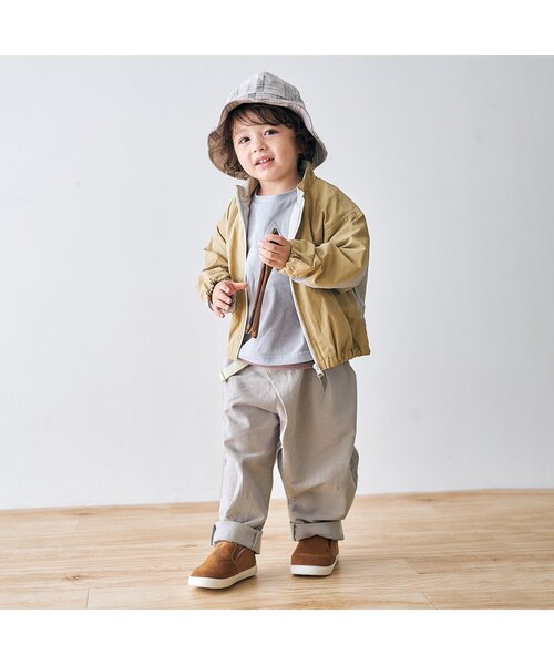 apres les cours(アプレレクール)の「/ベルト付きラップパンツ 10分丈(その他パンツ・キッズ・ブルー/ベージュ・120/130/100/140/110/90)」の19枚目の写真