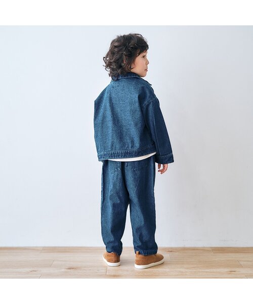 apres les cours(アプレレクール)の「/ベルト付きラップパンツ 10分丈(その他パンツ・キッズ・ブルー/ベージュ・120/130/100/140/110/90)」の17枚目の写真