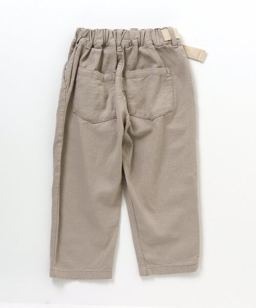 apres les cours(アプレレクール)の「/ベルト付きラップパンツ 10分丈(その他パンツ・キッズ・ブルー/ベージュ・120/130/100/140/110/90)」の10枚目の写真