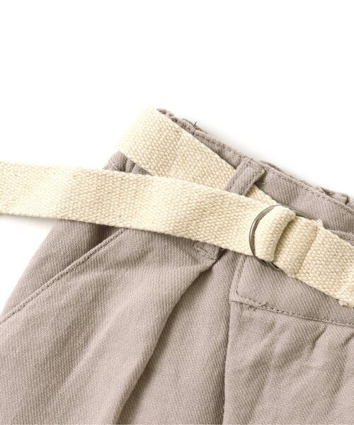 apres les cours(アプレレクール)の「/ベルト付きラップパンツ 10分丈(その他パンツ・キッズ・ブルー/ベージュ・120/130/100/140/110/90)」の7枚目の写真