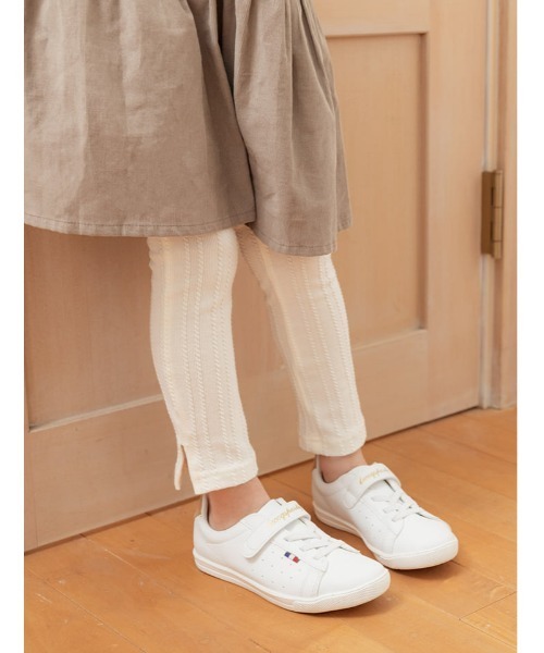 fifth（フィフス）の「【KIDS】ジャガードレギンス（その他パンツ・キッズ・ホワイト/ブラウン・110/120/130）」の2枚目の写真