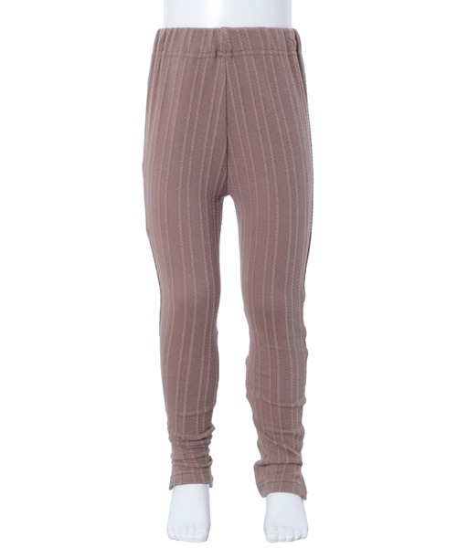 fifth（フィフス）の「【KIDS】ジャガードレギンス（その他パンツ・キッズ・ホワイト/ブラウン・110/120/130）」の4枚目の写真