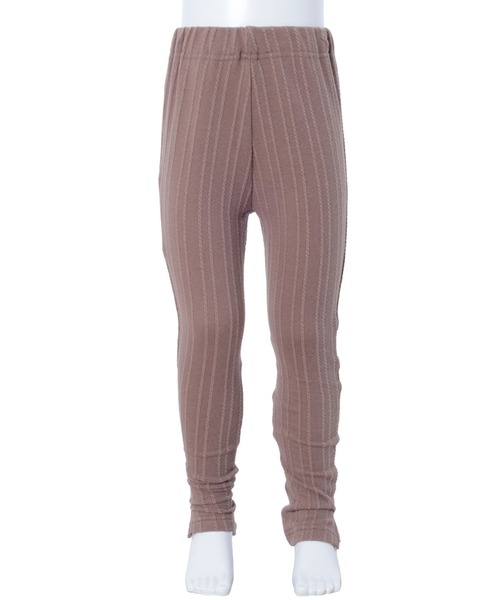 fifth（フィフス）の「【KIDS】ジャガードレギンス（その他パンツ・キッズ・ホワイト/ブラウン・110/120/130）」の5枚目の写真