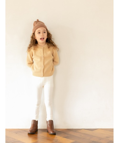 fifth（フィフス）の「【KIDS】ジャガードレギンス（その他パンツ・キッズ・ホワイト/ブラウン・110/120/130）」の12枚目の写真