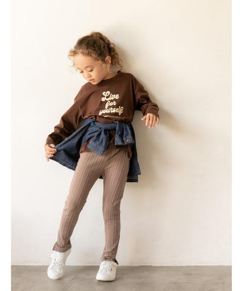 fifth（フィフス）の「【KIDS】ジャガードレギンス（その他パンツ・キッズ・ホワイト/ブラウン・110/120/130）」の13枚目の写真