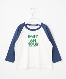 【KIDS】【ZOZOTOWN限定】配色ラグランプリントTee/ONLY