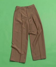 MAISON SPECIAL | 《ユニセックスアイテム》シャンブレースタプレワイドパンツ 【MAISON SPECIAL/メゾンスペシャル】(その他パンツ)