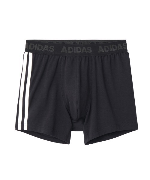 adidas/アディダス 3ストライプス ボクサーパンツ 前とじ 吸汗速