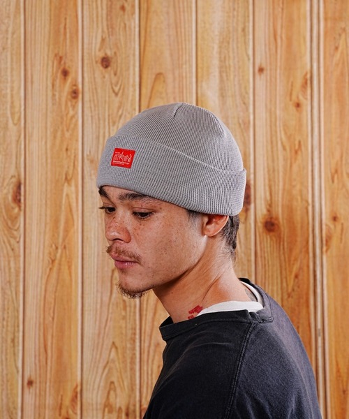 Manhattan Portage(マンハッタンポーテージ)の「Manhattan Portage/マンハッタンポーテージ ビーニー MP136(ニットキャップ/ビーニー・メンズ・ホワイト/グレー/ブラック/ベージュ/グリーン・FREE)」の22枚目の写真