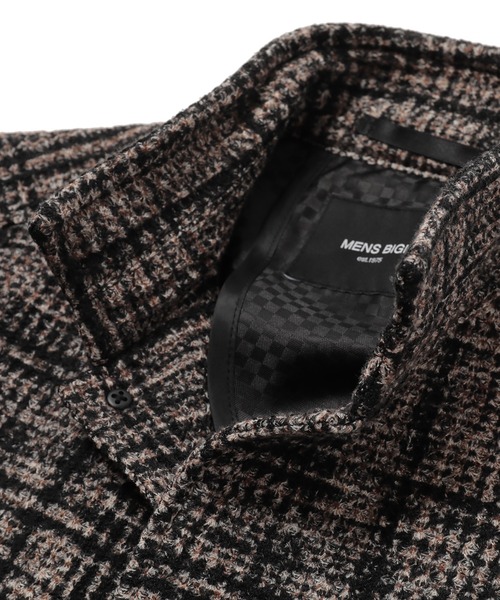 MEN'S BIGI(メンズビギ)の「ワッフルプリント ニットフリース(その他アウター・メンズ・ブラック/ブラウン・03/01/04/02)」の17枚目の写真