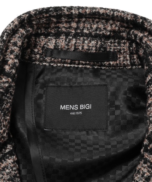 MEN'S BIGI(メンズビギ)の「ワッフルプリント ニットフリース(その他アウター・メンズ・ブラック/ブラウン・03/01/04/02)」の18枚目の写真