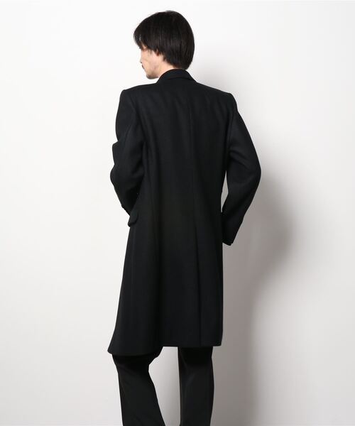 JOHN LAWRENCE SULLIVAN（ジョンローレンスサリバン）の「QUILT PANEL COAT（チェスターコート・メンズ・ブラック・46/44）」の6枚目の写真