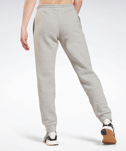 Reebok(リーボック)の「 アイデンティティ ジョガー / Identity Joggers(スウェットパンツ・レディース・ヘザーグレー/ブラック・SMALL/LARGE/MEDIUM/X-LARGE/XX-LARGE/X-SMALL)」の8枚目の写真