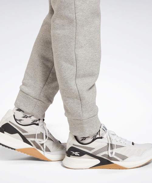 Reebok(リーボック)の「 アイデンティティ ジョガー / Identity Joggers(スウェットパンツ・レディース・ヘザーグレー/ブラック・SMALL/LARGE/MEDIUM/X-LARGE/XX-LARGE/X-SMALL)」の9枚目の写真
