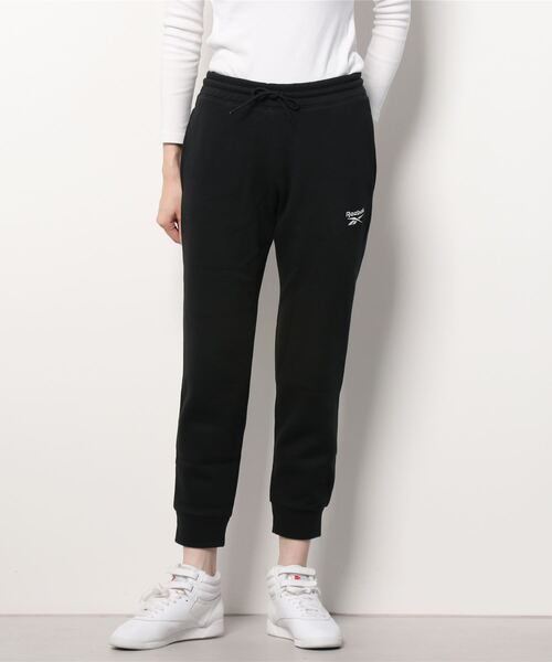 Reebok(リーボック)の「 アイデンティティ ジョガー / Identity Joggers(スウェットパンツ・レディース・ヘザーグレー/ブラック・SMALL/LARGE/MEDIUM/X-LARGE/XX-LARGE/X-SMALL)」の7枚目の写真