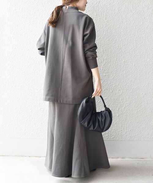 SHIPS（シップス）の「*USAコットンスカート◆（スカート・レディース・ライトオリーブ/ブルー系/チャコールグレー/ブラック・MEDIUM/SMALL）」の16枚目の写真