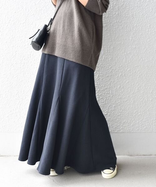 SHIPS（シップス）の「*USAコットンスカート◆（スカート・レディース・ライトオリーブ/ブルー系/チャコールグレー/ブラック・MEDIUM/SMALL）」の22枚目の写真